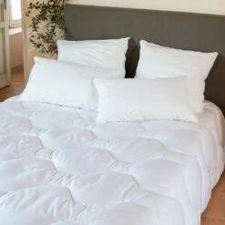 ROSALIA - Couette Chaude En Tencel Et Coton - Blanc 220x240cm 7 ROSALIA - Couette Chaude En Tencel Et Coton - Blanc 220x240cm -Doublures De Lit Soldes 2024 Couette ROSALIA 27416020 A 1