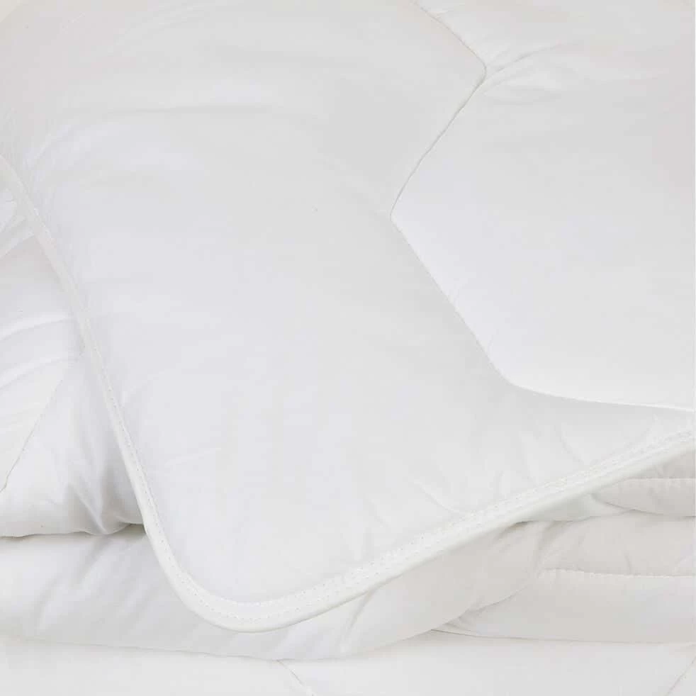 ROSALIA - Couette Tempérée En Tencel Et Coton - Blanc 220x240cm 4 ROSALIA - Couette Tempérée En Tencel Et Coton - Blanc 220x240cm – Image 2