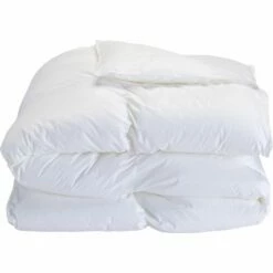 PANDORE - Couette Tempérée Percale De Coton Et Fibre Siliconée - 240x220cm