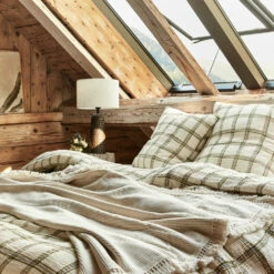 BARLIA - Couvre-lit En Coton Point Ajouré - Blanc écru 230x240cm -Doublures De Lit Soldes 2024 Couvre lit BARLIA 27438244 A 1