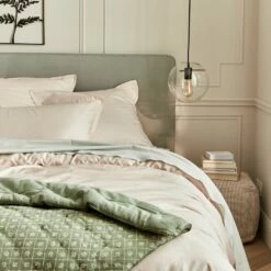 PIASTRE - Couvre Lit Finition Croquet En Coton 220x240cm - Vert 11 PIASTRE - Couvre Lit Finition Croquet En Coton 220x240cm - Vert -Doublures De Lit Soldes 2024 Couvre lit PIASTRE 27518885 A 2