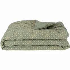 PIASTRE - Couvre Lit Finition Croquet En Coton 220x240cm - Vert 8 PIASTRE - Couvre Lit Finition Croquet En Coton 220x240cm - Vert -Doublures De Lit Soldes 2024 Couvre lit PIASTRE 27518885 F 1