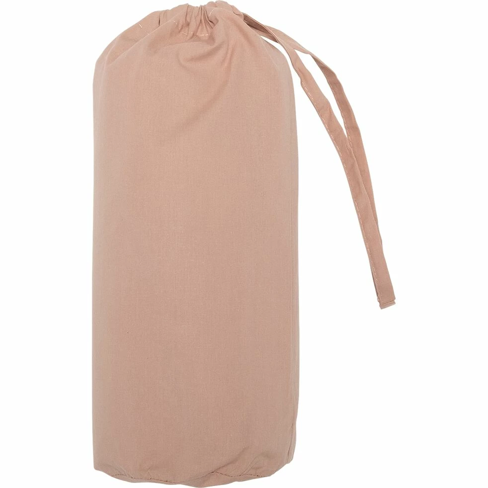 FLORE - Drap Housse En Percale De Coton - Rose Salina 160x200cm B30cm 4 FLORE - Drap Housse En Percale De Coton - Rose Salina 160x200cm B30cm – Image 2