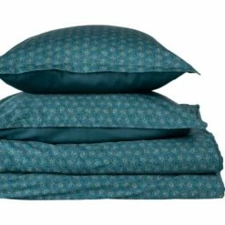 SOUN - Drap Housse En Satin De Coton - Motifs Jasmin 140x200cm B25cm -Doublures De Lit Soldes 2024 DRAP HOUSSE SOUN 26479385 D 2