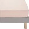 VENCE - Drap Housse En Lin Lavé - Rose Rosa 140x200cm B28cm -Doublures De Lit Soldes 2024 DRAP HOUSSE VENCE 27363614 F 1