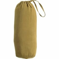 VENCE - Drap Housse En Lin Lavé - Jaune Alep 160x200cm B28cm -Doublures De Lit Soldes 2024 DRAP HOUSSE VENCE 27363850 D 1