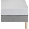 BONSON - Drap Housse En Percale De Coton - Blanc 160x200cm B30cm -Doublures De Lit Soldes 2024 Drap housse BONSON 27484074 F 1