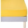 CALANQUES - Drap Housse En Coton - Jaune Genet 140x200cm B25cm -Doublures De Lit Soldes 2024 Drap housse CALANQUES 27100165 F 1