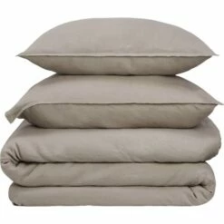 VENCE - Drap Housse En Lin Lavé - Beige 140x200cm B28cm 7 VENCE - Drap Housse En Lin Lavé - Beige 140x200cm B28cm -Doublures De Lit Soldes 2024 Drap housse VENCE 27363652 D 2