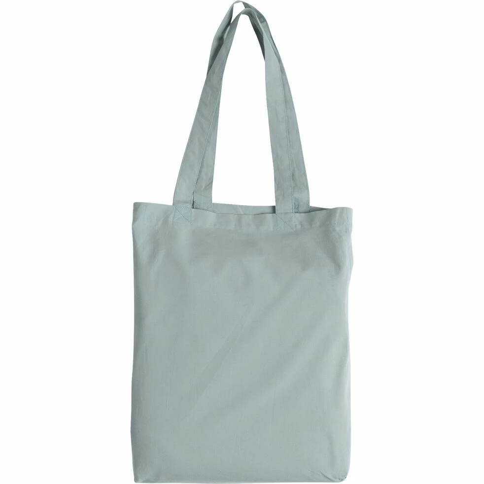 FLORE - Linge De Lit Uni En Percale - Bleu Calaluna 5 FLORE - Linge De Lit Uni En Percale - Bleu Calaluna – Image 3