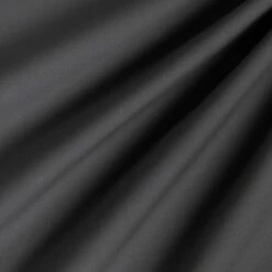 FLORE - Linge De Lit Uni En Percale De Coton - Gris Ardoise -Doublures De Lit Soldes 2024 HOUSSE DE COUETTE FLORE 27390245 Z 1