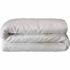 VENCE - Housse De Couette En Lin Lavé - Blanc Capelan 240x220cm