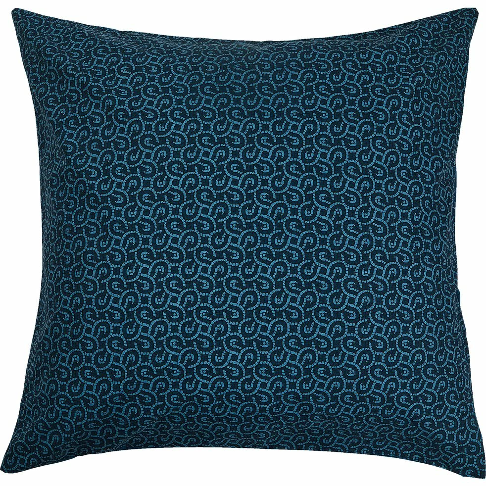 MOSAIQUE - Housse De Couette 240x220cm Et 2 Taies D'oreiller 63x63cm En Coton - Motifs Mosaïque 6 MOSAIQUE - Housse De Couette 240x220cm Et 2 Taies D'oreiller 63x63cm En Coton - Motifs Mosaïque – Image 4