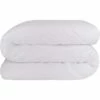 FLORE - Housse De Couette En Percale De Coton - Blanc 240x220cm 2 FLORE - Housse De Couette En Percale De Coton - Blanc 240x220cm -Doublures De Lit Soldes 2024 Housse de couette 240x220 FLORE 26738543 F 1