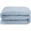 CANIS - Housse De Couette En Coton Peigné - Bleu Figuerolles 260x240cm -Doublures De Lit Soldes 2024 Housse de couette 260x240 CANIS 26742724 F 1 1