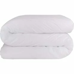FLORE - Housse De Couette En Percale De Coton - Blanc 240x220cm -Doublures De Lit Soldes 2024 Housse de couette FLORE 26738543 F 1