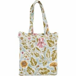 SOULEOU - Housse De Couette En Coton Lavé Motif Floral - Bleu 240x220cm -Doublures De Lit Soldes 2024 Housse de couette SOULEOU 27462027 D 1