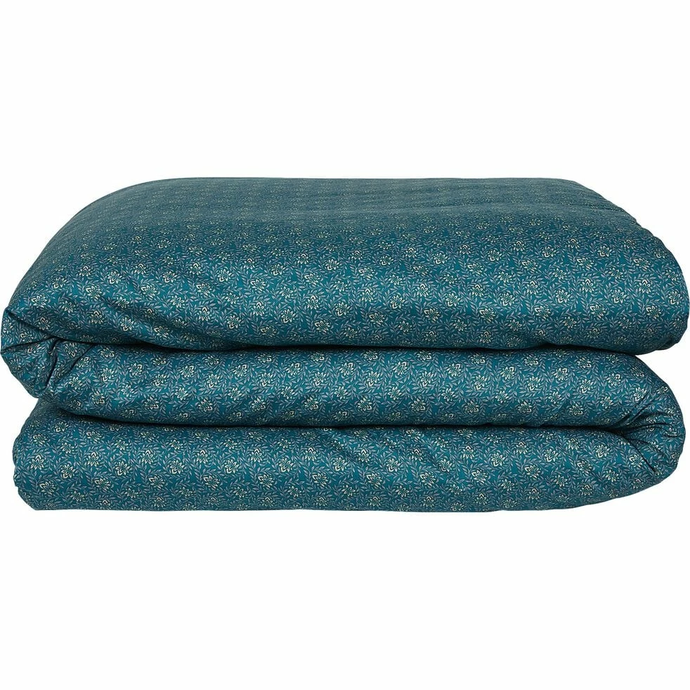 SOUN - Housse De Couette En Satin De Coton - Motifs Jasmin 240x220cm 3 SOUN - Housse De Couette En Satin De Coton - Motifs Jasmin 240x220cm