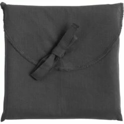 CALANQUES - Lot De 2 Taies D'oreiller En Coton - Gris Ardoise 65x65cm -Doublures De Lit Soldes 2024 LOT 2 TAIES CALANQUES 27360026 D 1