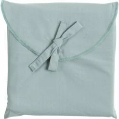FLORE - Lot De 2 Taies D'oreiller En Percale De Coton - Bleu Calaluna 65x65cm -Doublures De Lit Soldes 2024 LOT 2 TAIES FLORE 27389867 D 1
