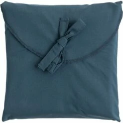 FLORE - Lot De 2 Taies D'oreiller En Percale De Coton - Bleu Figuerolles 65x65cm -Doublures De Lit Soldes 2024 LOT 2 TAIES FLORE 27390023 D 1