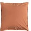FLORE - Lot De 2 Taies D'oreiller En Percale De Coton - Brun Rustrel 65x65cm -Doublures De Lit Soldes 2024 LOT 2 TAIES FLORE 27390184 F 1