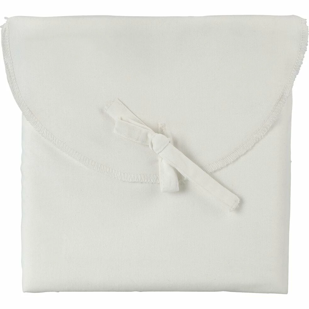 CALANQUES - Lot De 2 Taies D'oreiller En Coton - Blanc Capelan 50x70cm 4 CALANQUES - Lot De 2 Taies D'oreiller En Coton - Blanc Capelan 50x70cm – Image 2