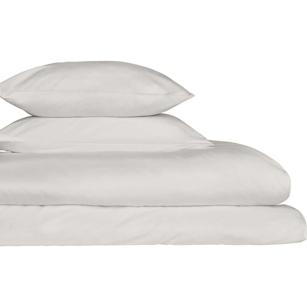 CALANQUES - Lot De 2 Taies D'oreiller En Coton - Blanc Capelan 50x70cm 5 CALANQUES - Lot De 2 Taies D'oreiller En Coton - Blanc Capelan 50x70cm – Image 3