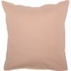 FLORE - Lot De 2 Taies D'oreiller En Percale De Coton - Rose Salina 65x65cm -Doublures De Lit Soldes 2024 LOT DE 2 TAIES FLORE 27389720 F 1