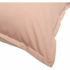 FLORE - Lot De 2 Taies D'oreiller En Percale De Coton - Rose Salina 50x70cm -Doublures De Lit Soldes 2024 LOT DE 2 TAIES FLORE 27389744 Z 1