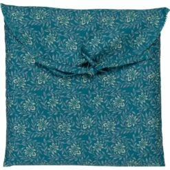 SOUN - Lot De 2 Taies D'oreiller En Satin De Coton - Motifs Jasmin 63x63cm -Doublures De Lit Soldes 2024 LOT DE 2 TAIES SOUN 26479347 D 1