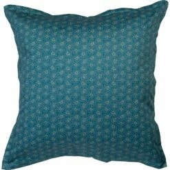 SOUN - Lot De 2 Taies D'oreiller En Satin De Coton - Motifs Jasmin 63x63cm