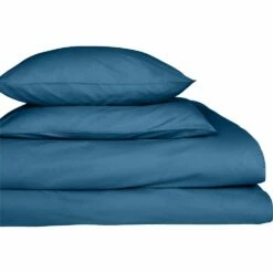 CALANQUES - Lot De 2 Taies D'oreiller En Coton - Bleu Figuerolles 65x65cm 9 CALANQUES - Lot De 2 Taies D'oreiller En Coton - Bleu Figuerolles 65x65cm -Doublures De Lit Soldes 2024 Lot de 2 taies d oreiller CALANQUES 26437781 G 1