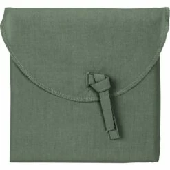 FLORE - Lot De 2 Taies D'oreiller En Percale De Coton - Vert Cèdre 65x65cm -Doublures De Lit Soldes 2024 Lot de 2 taies d oreiller FLORE 26440408 D 1