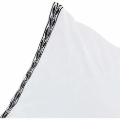KISSOS - Lot De 2 Taies D'oreiller En Percale De Coton 65x65cm - Blanc -Doublures De Lit Soldes 2024 Lot de 2 taies d oreiller KISSOS 27573167 Z 2