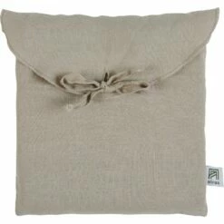 VENCE - Lot De 2 Taies D'oreiller En Lin Lavé - Beige 65x65cm 13 VENCE - Lot De 2 Taies D'oreiller En Lin Lavé - Beige 65x65cm -Doublures De Lit Soldes 2024 Lot de 2 taies d oreiller VENCE 27362853 D 1