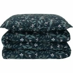 AZALEE - Lot De 2 Taies D'oreiller En Percale De Coton - Motifs Fleurs D'oranger 50x70cm -Doublures De Lit Soldes 2024 Lot de 2 taies oreiller 50x70 AZALEE 26743028 D 2 1