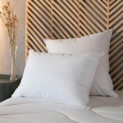 ANDALOUSIE - Oreiller Naturel En Duvet De Canard Et Coton Sergé - 50x70cm -Doublures De Lit Soldes 2024 OREILLER ANDALOUSIE 27322642 A 1