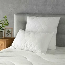 FAEL - Oreiller Ferme En Polyester Et Coton - 65x65cm -Doublures De Lit Soldes 2024 OREILLER FAEL 27309452 A 1