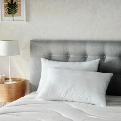 NAO - Lot De 2 Oreillers Moelleux Lavables - Blanc 45x70cm 7 NAO - Lot De 2 Oreillers Moelleux Lavables - Blanc 45x70cm -Doublures De Lit Soldes 2024 OREILLER NAO 27327975 A 1