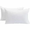 SOAN - Lot De 2 Oreillers Fermes En Percale De Coton Thermorégulant - Blanc 50x70cm -Doublures De Lit Soldes 2024 OREILLER SOAN 27328026 F 1