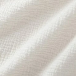 BALETI - Housse De Couette 260x240cm Et 2 Taies D'oreiller 63x63cm En Double Gaze De Coton - Blanc -Doublures De Lit Soldes 2024 Parure BALETI 27662120 Z 1