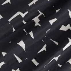 MATTI - Housse De Couette 140x200cm Et 1 Taie D'oreiller 63x63cm En Coton - Noir Et Blanc -Doublures De Lit Soldes 2024 Parure MATTI 27456200 Z 1