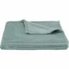ROBIN - Couvre Lit Doux - Bleu Calaluna 180x220cm -Doublures De Lit Soldes 2024 Plaid ROBIN 27124369 F 1