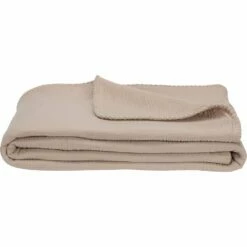 TESSALY - Couvre-lit En Gaze De Coton - Beige Alpilles 180x230cm