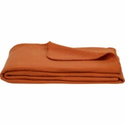 TESSALY - Couvre-lit En Gaze De Coton - Brun Rustrel 180x230cm