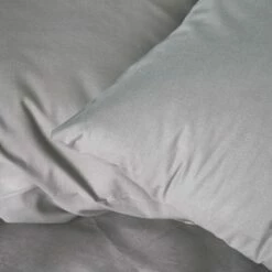 CALANQUES - Lot De 2 Taies D'oreiller En Coton - Gris Restanque 50x70cm -Doublures De Lit Soldes 2024 TAIE D 39 OREILLER CALANQUES 26437323 A 2