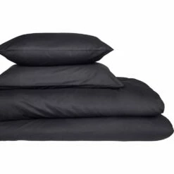 CALANQUES - Lot De 2 Taies D'oreiller En Coton - Gris Calabrun 50x70cm -Doublures De Lit Soldes 2024 TAIE D 39 OREILLER CALANQUES 26437422 D 2