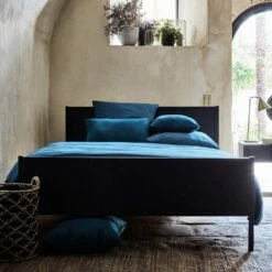 CALANQUES - Lot De 2 Taies D'oreiller En Coton - Bleu Figuerolles 50x70cm -Doublures De Lit Soldes 2024 TAIE D 39 OREILLER CALANQUES 26437507 A 1