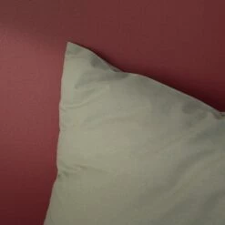 CALANQUES - Lot De 2 Taies D'oreiller En Coton - Vert Cèdre 65x65cm -Doublures De Lit Soldes 2024 TAIE D 39 OREILLER CALANQUES 26437644 A 2